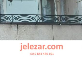 Цветарник от ковано желязо - надграждане на балкон
